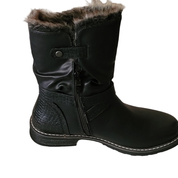 Women's GC Shoes BAILEY MOTO Boots Black 7.5 NWOT - Picture 2 of 13